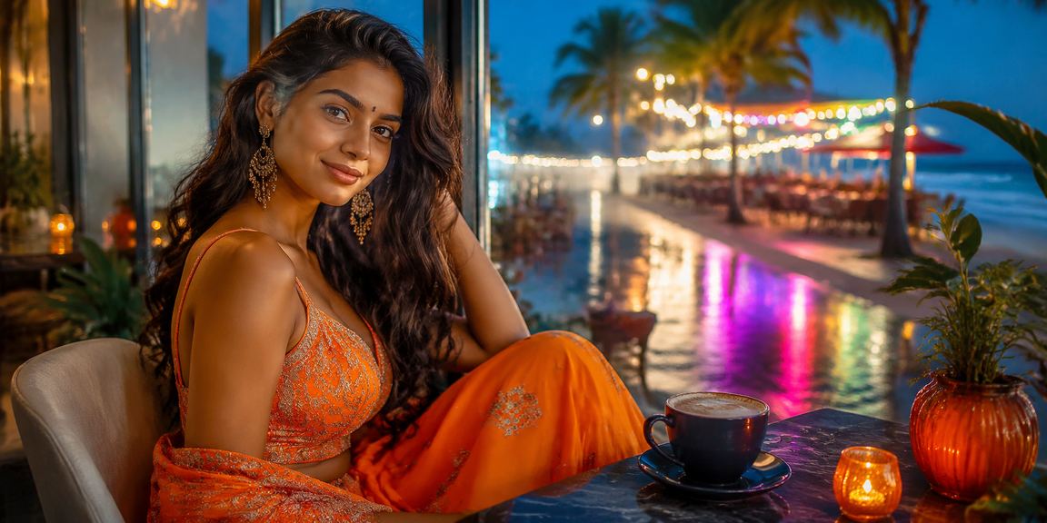 Mobile football betting in Goa beach setting